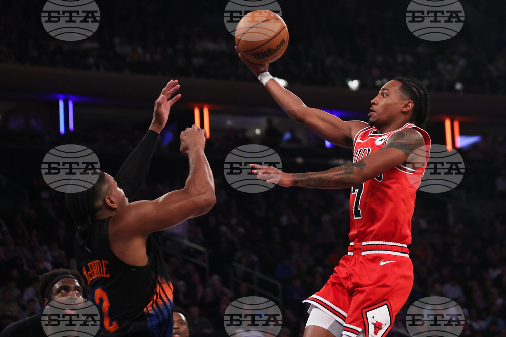 Bulls Knicks Basketball