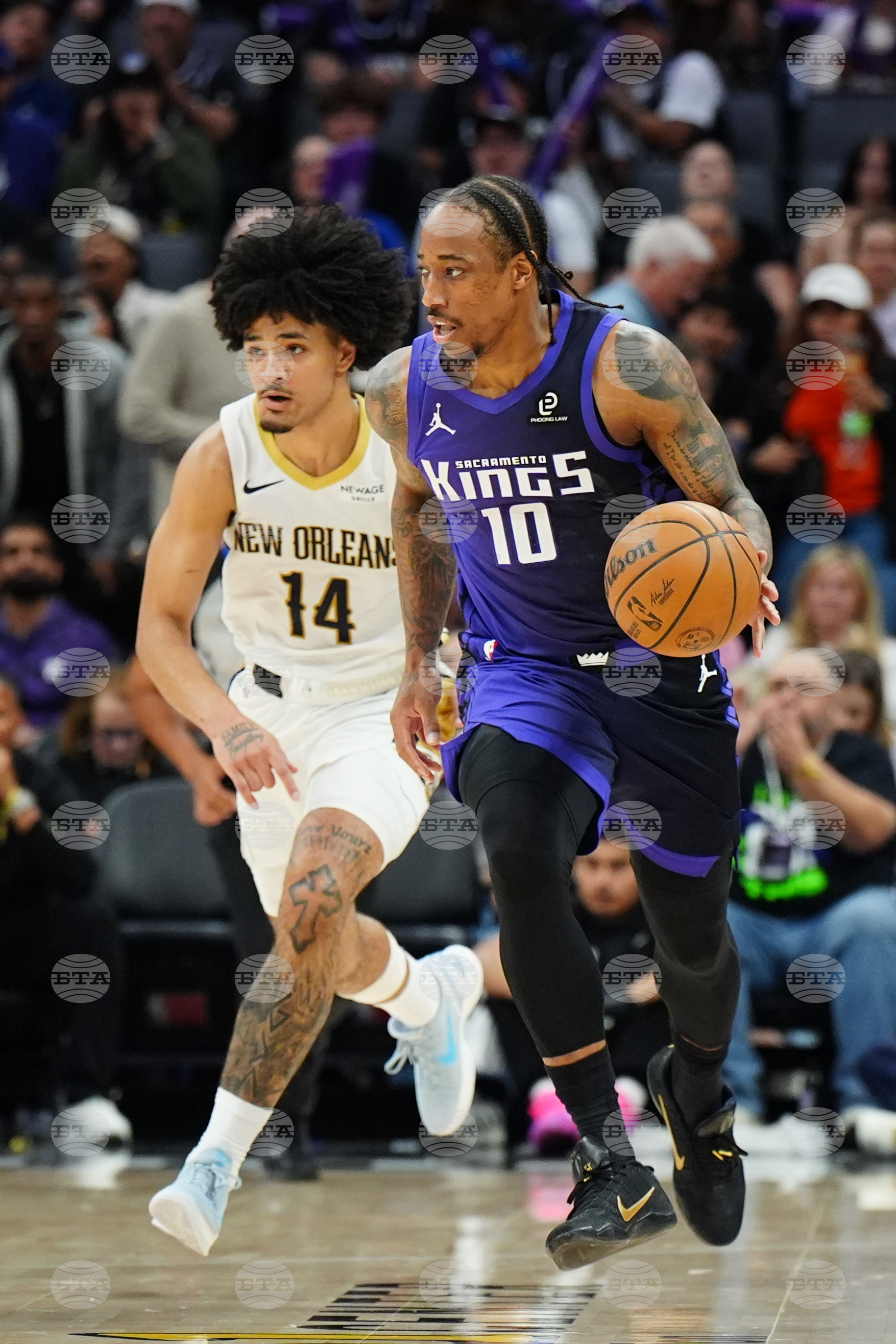 Pelicans Kings Basketball