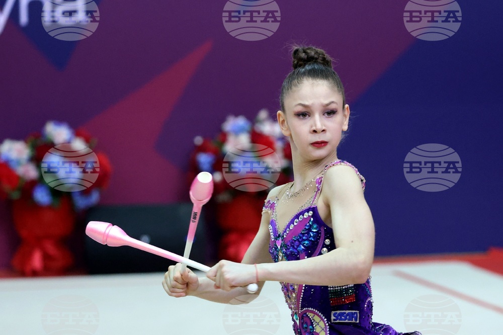 Международен турнир „София къп“ - художествена гимнастика - девойки