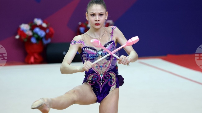 Вторият тим на България спечели отборната надпревара при девойките на международния турнир по художествена гимнастика "София къп"