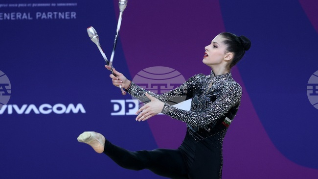 Bulgaria Wins Four Gold Medals in Junior Finals at Sofia Cup Rhythmic Gymnastics Tournament