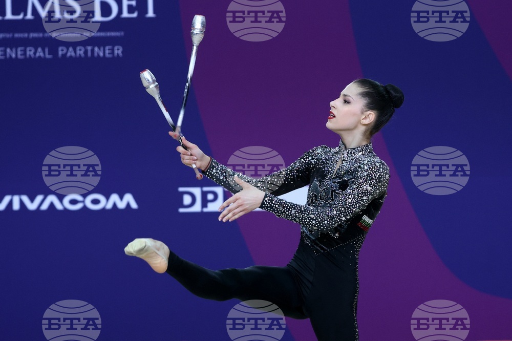 Bulgaria Wins Four Gold Medals in Junior Finals at Sofia Cup Rhythmic Gymnastics Tournament