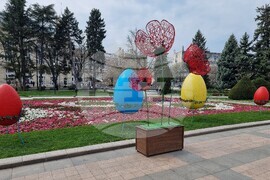 Русе - Великден - празнична украса