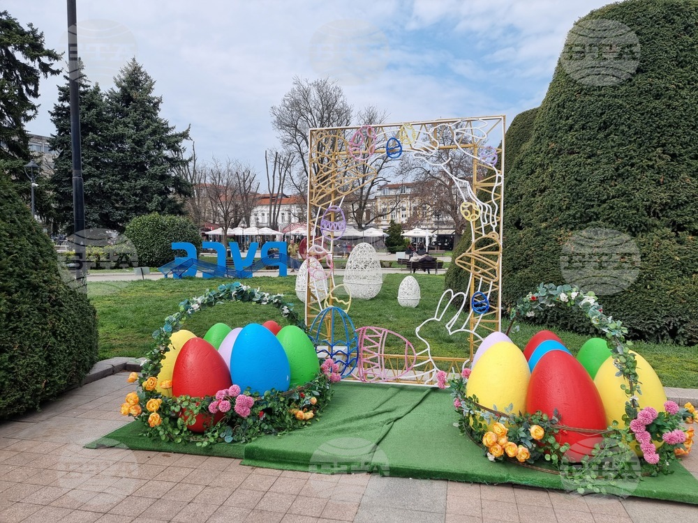 Русе - Великден - празнична украса