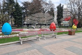 Русе - Великден - празнична украса