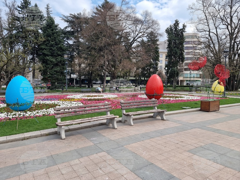 Русе - Великден - празнична украса