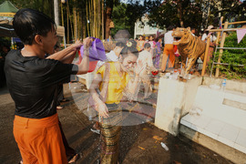 Myanmar Ethnic Water Festival