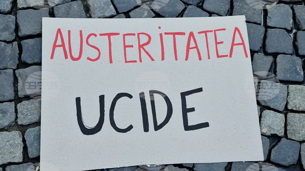 Румъния - акция в Букурещ под надслов „Протест срещу войната - казваме „не“ на съучастието на Румъния в империалистическата война, започната от САЩ и Израел“