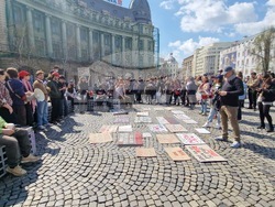 Румъния - акция в Букурещ под надслов „Протест срещу войната - казваме „не“ на съучастието на Румъния в империалистическата война, започната от САЩ и Израел“