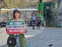 Румъния - акция в Букурещ под надслов „Протест срещу войната - казваме „не“ на съучастието на Румъния в империалистическата война, започната от САЩ и Израел“