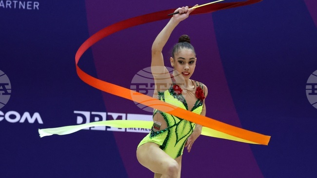 Шест медала за България на финалите на отделните уреди при жените на международния турнир по художествена гимнастика "София къп"