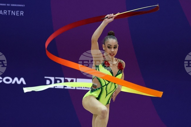 Шест медала за България на финалите на отделните уреди при жените на международния турнир по художествена гимнастика "София къп"