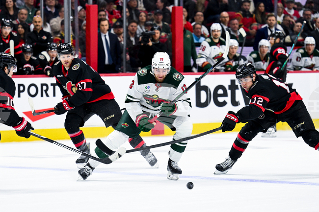 Wild Senators Hockey