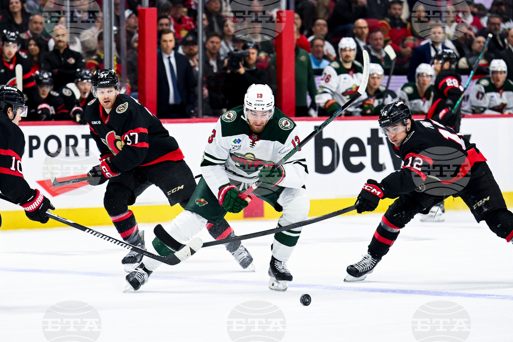 Wild Senators Hockey