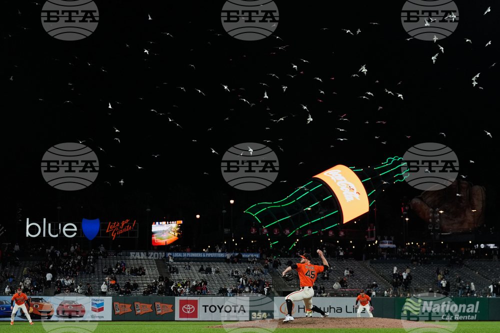 APTOPIX Mets Giants Baseball