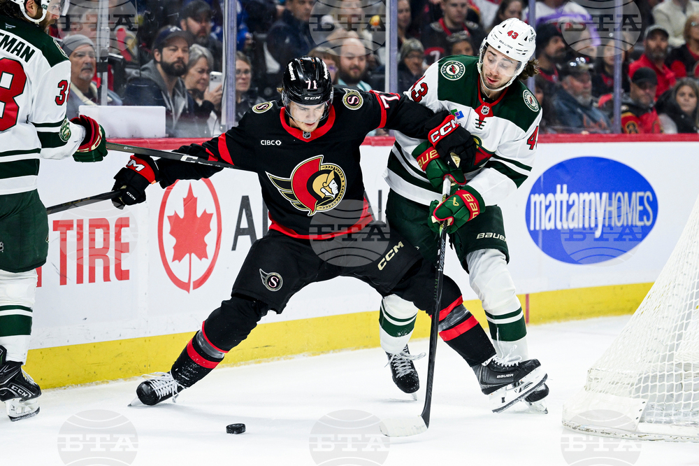 Wild Senators Hockey
