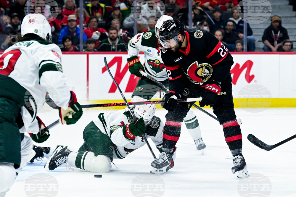 Wild Senators Hockey