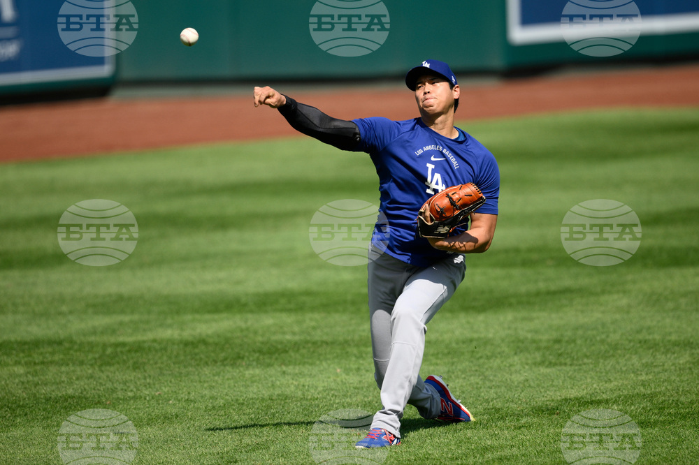 Dodgers Nationals Baseball