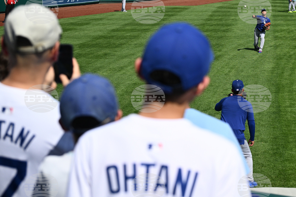 Dodgers Nationals Baseball