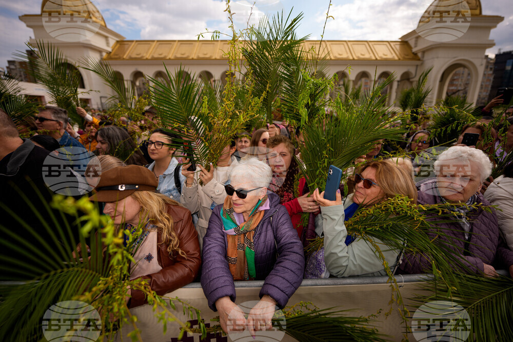 Romania Orthodox Palm Sunday