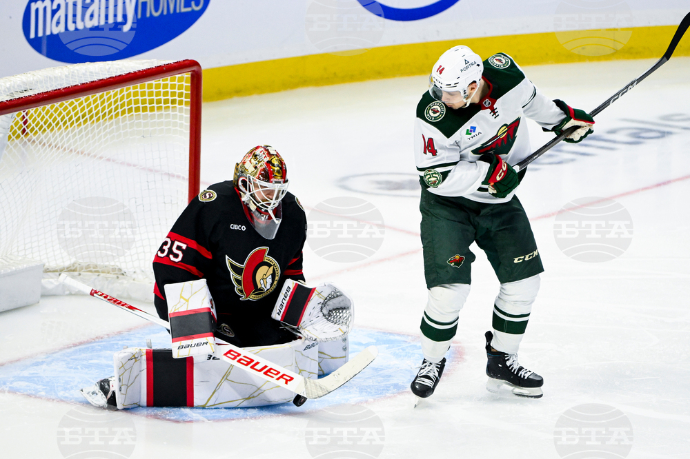 Wild Senators Hockey