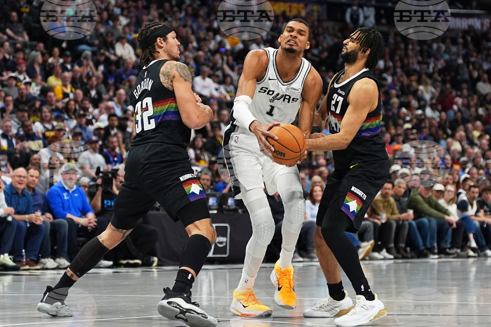 Spurs Nuggets Basketball