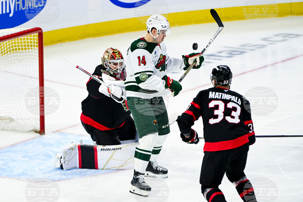 Wild Senators Hockey