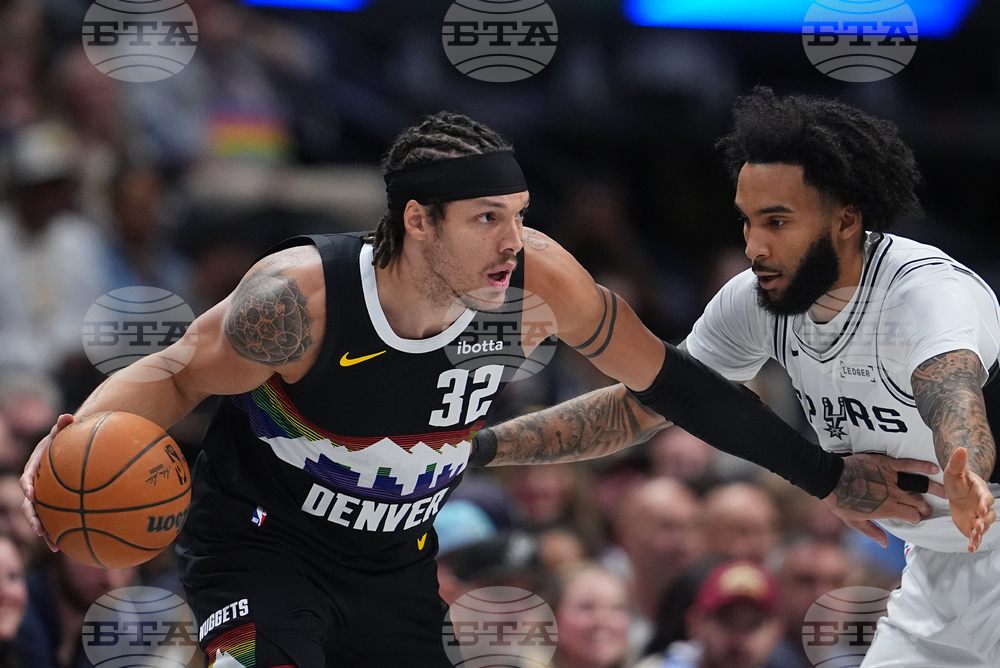 Spurs Nuggets Basketball