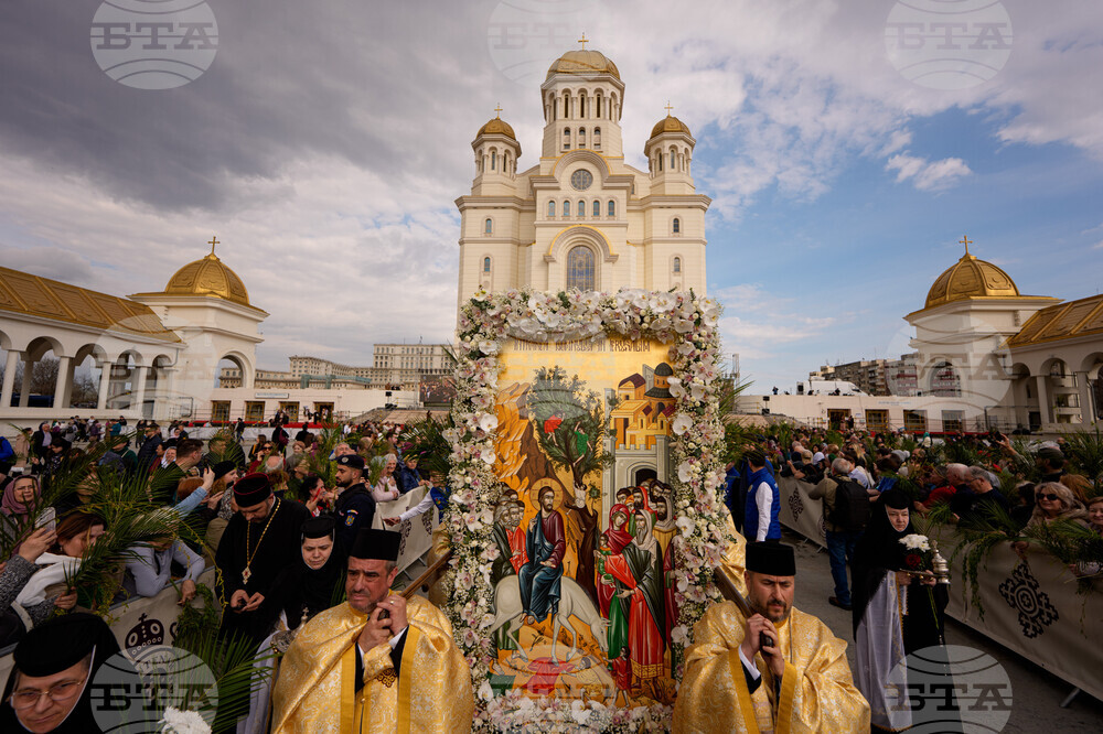 Romania Orthodox Palm Sunday