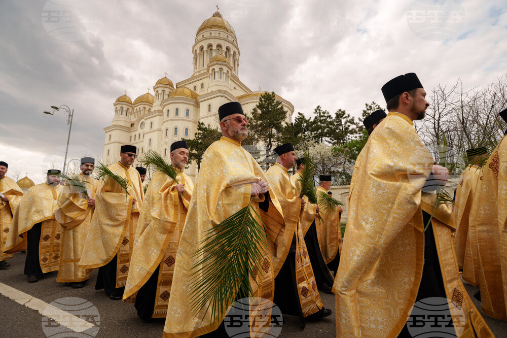 Romania Orthodox Palm Sunday