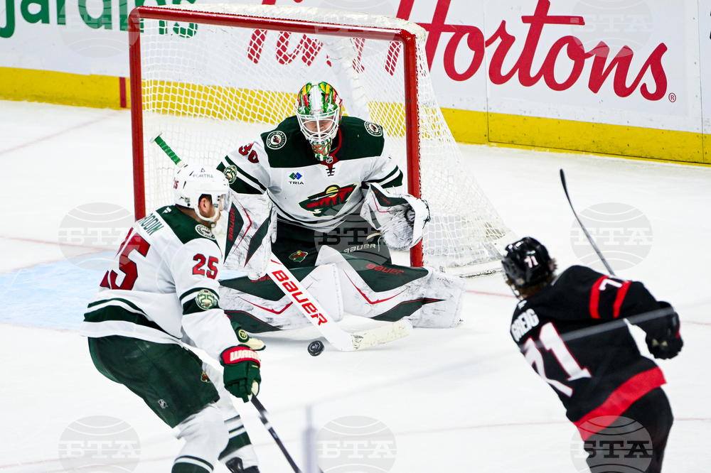 Wild Senators Hockey