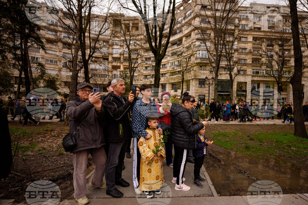 Romania Orthodox Palm Sunday