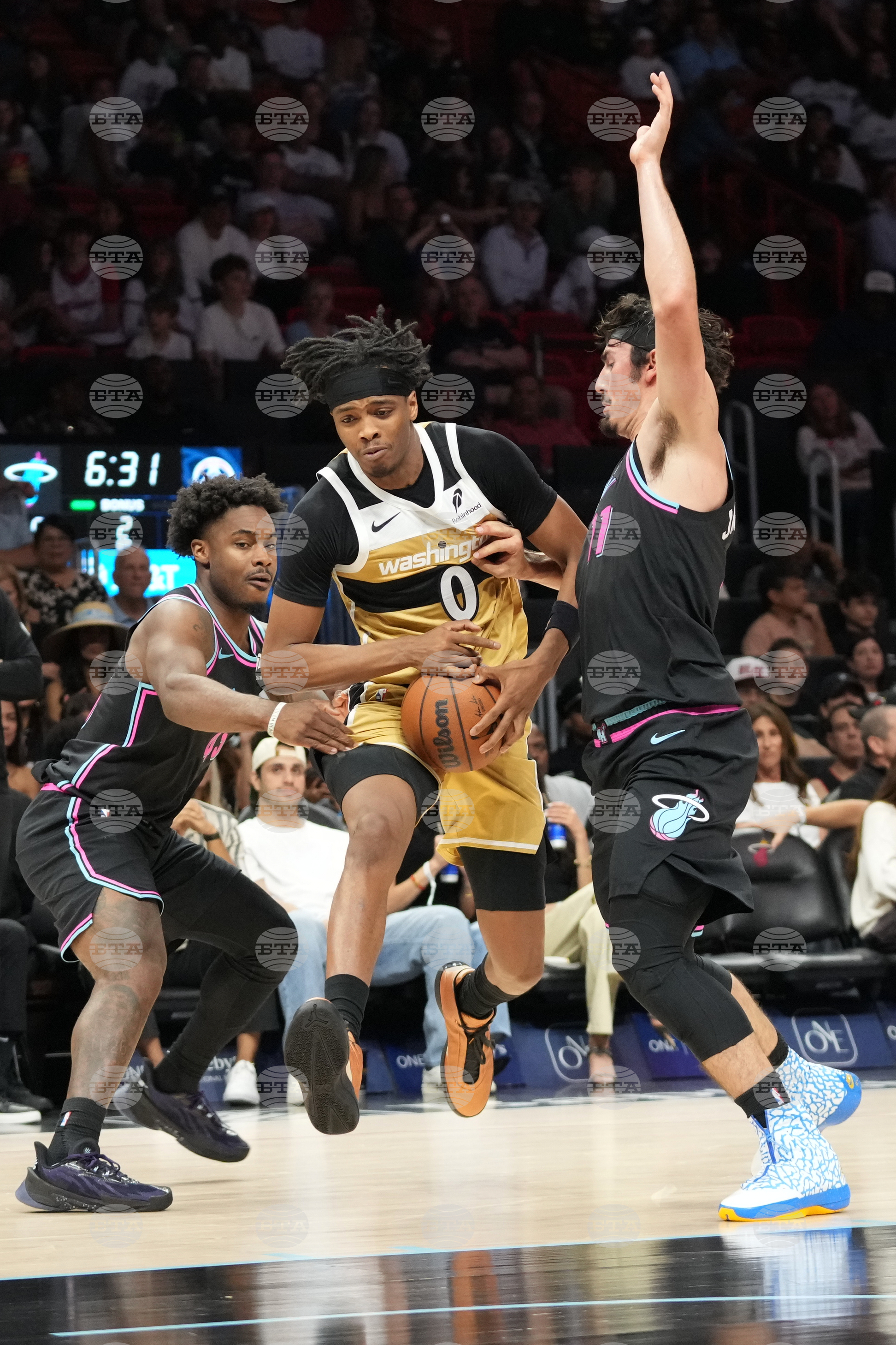 Wizards Heat Basketball