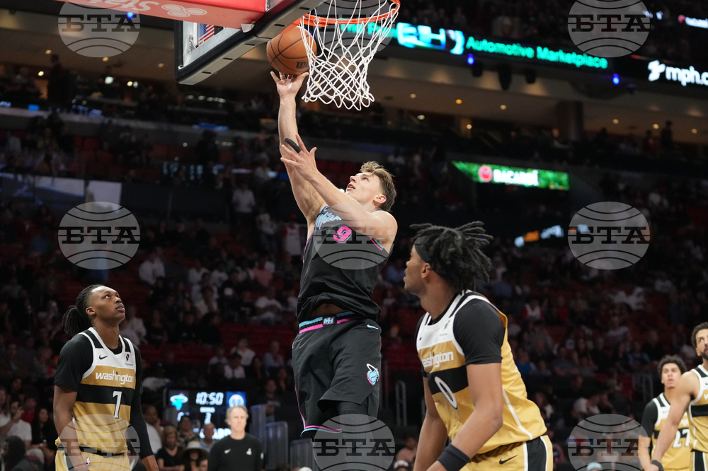 Wizards Heat Basketball