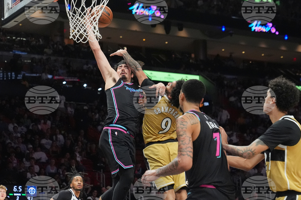 Wizards Heat Basketball