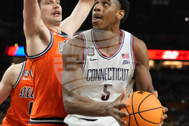 NCAA Illinois UConn Basketball