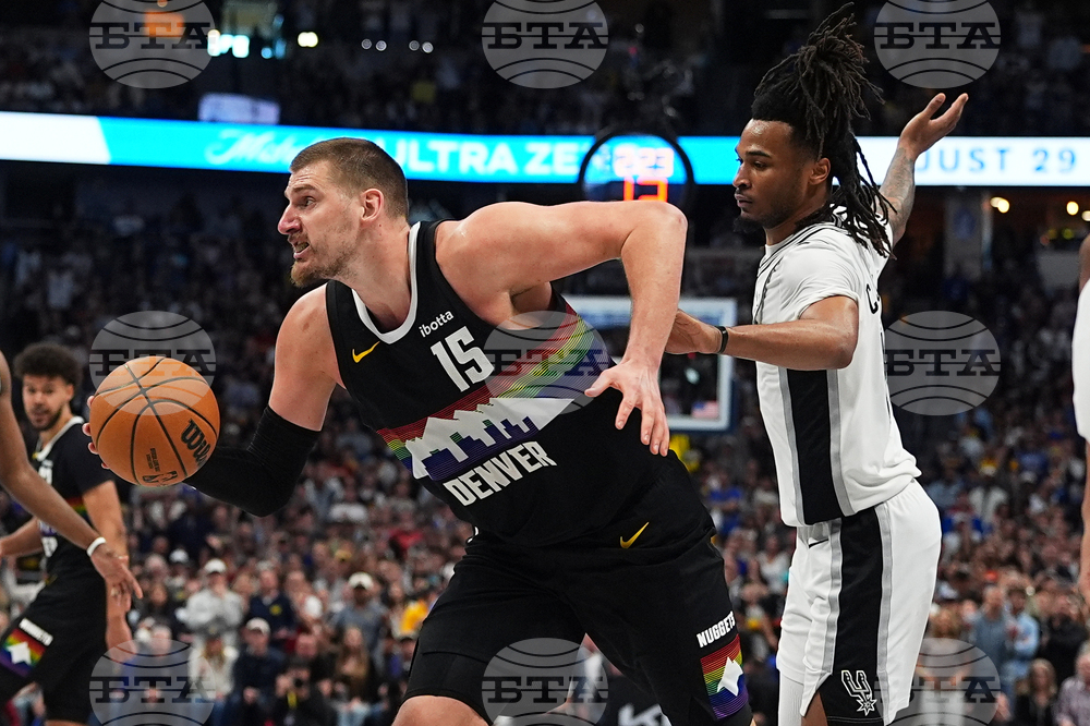 Spurs Nuggets Basketball