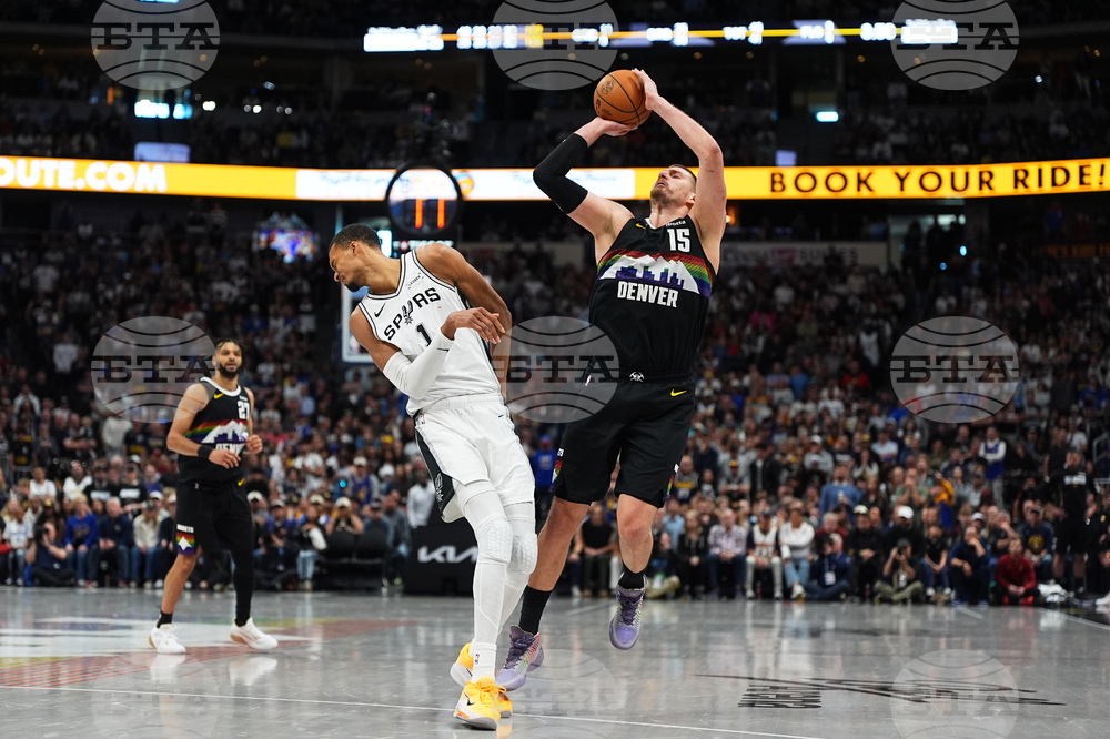 Spurs Nuggets Basketball