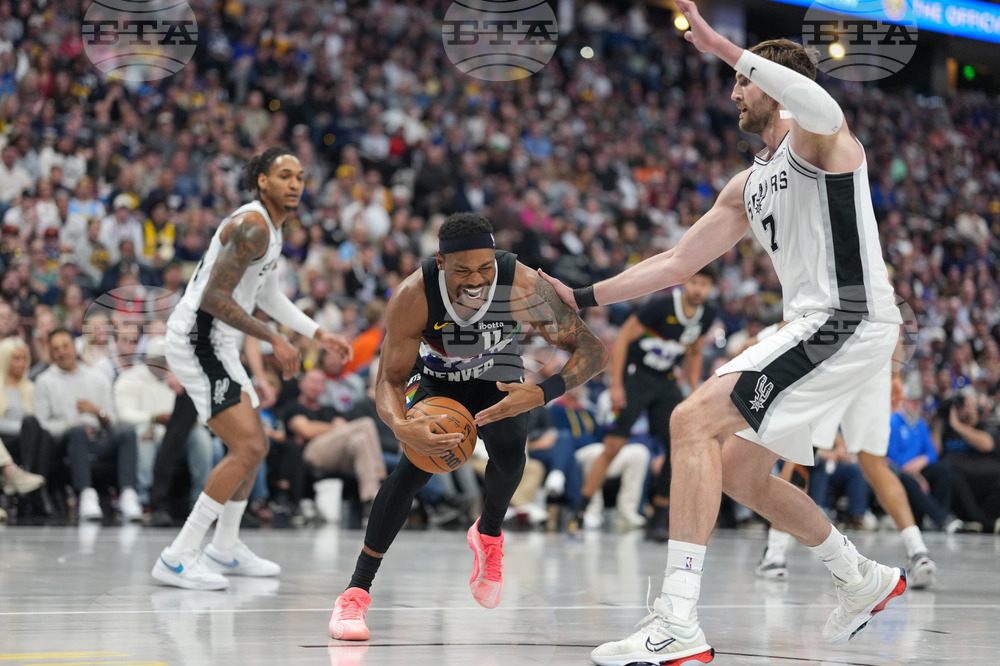 Spurs Nuggets Basketball