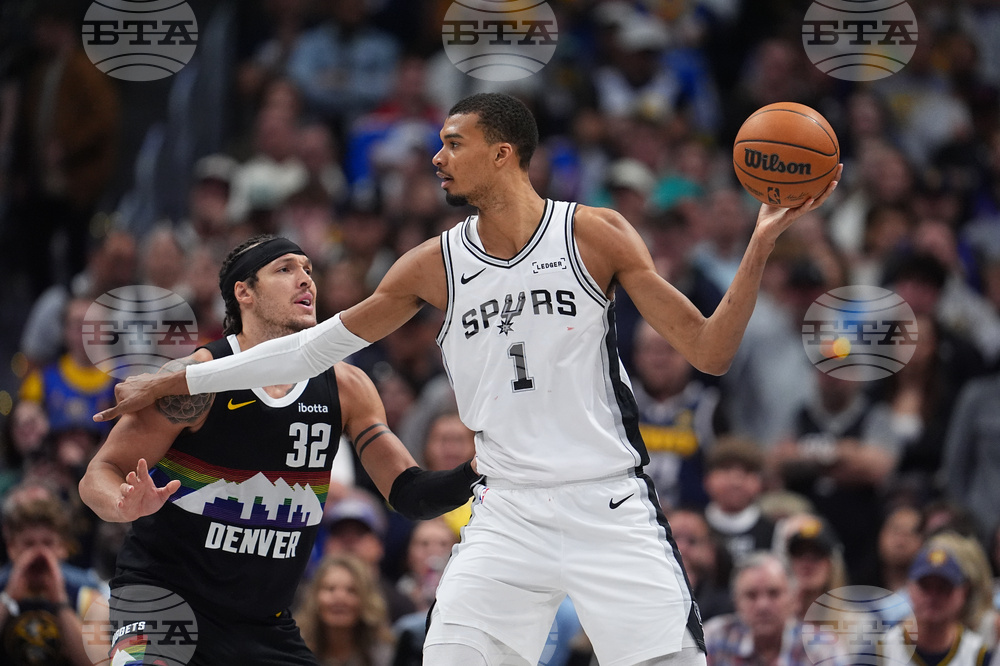 Spurs Nuggets Basketball