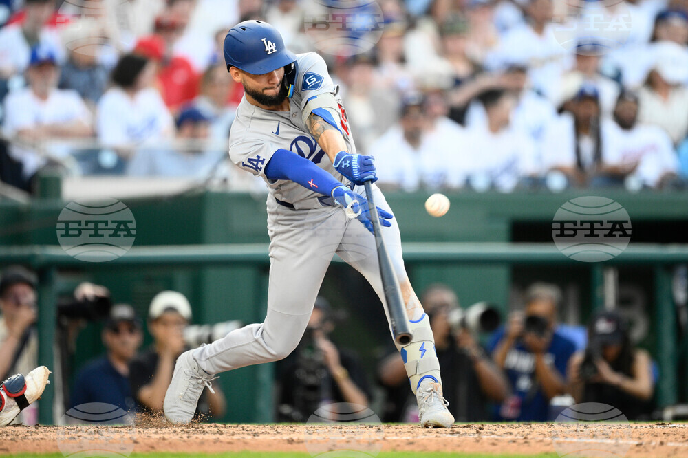 Dodgers Nationals Baseball