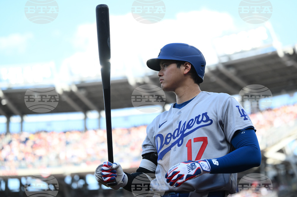 Dodgers Nationals Baseball