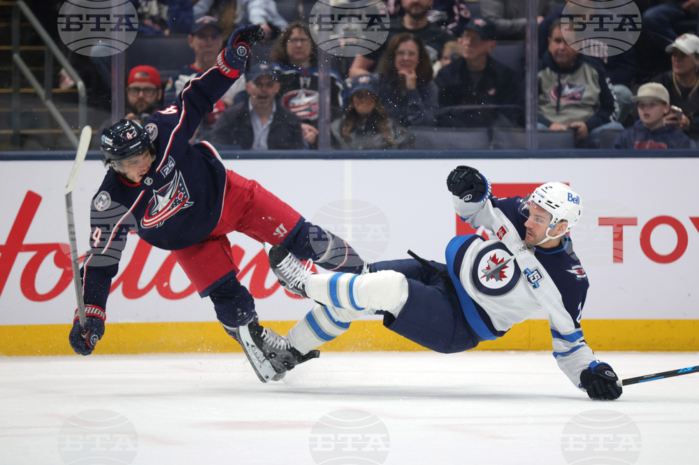 Jets Blue Jackets Hockey