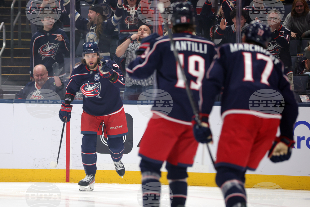 Jets Blue Jackets Hockey