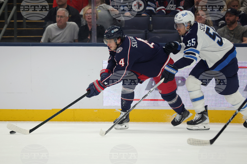 Jets Blue Jackets Hockey