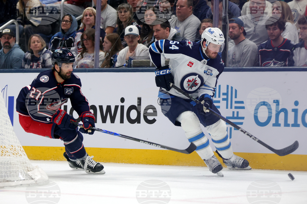 Jets Blue Jackets Hockey