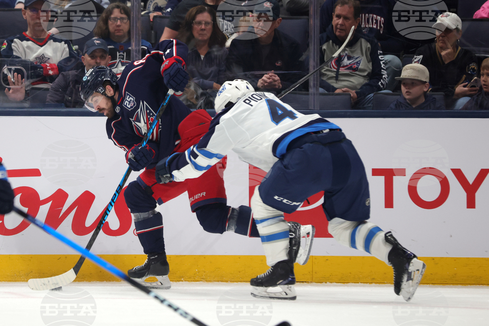 Jets Blue Jackets Hockey