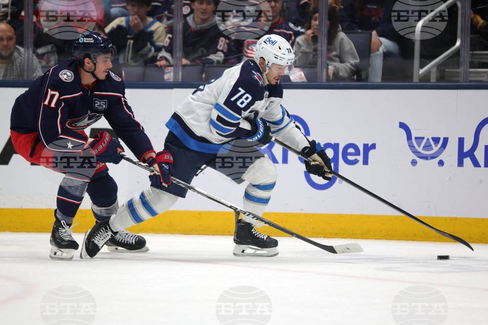 Jets Blue Jackets Hockey