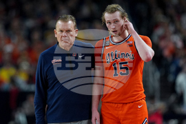 NCAA Illinois UConn Basketball