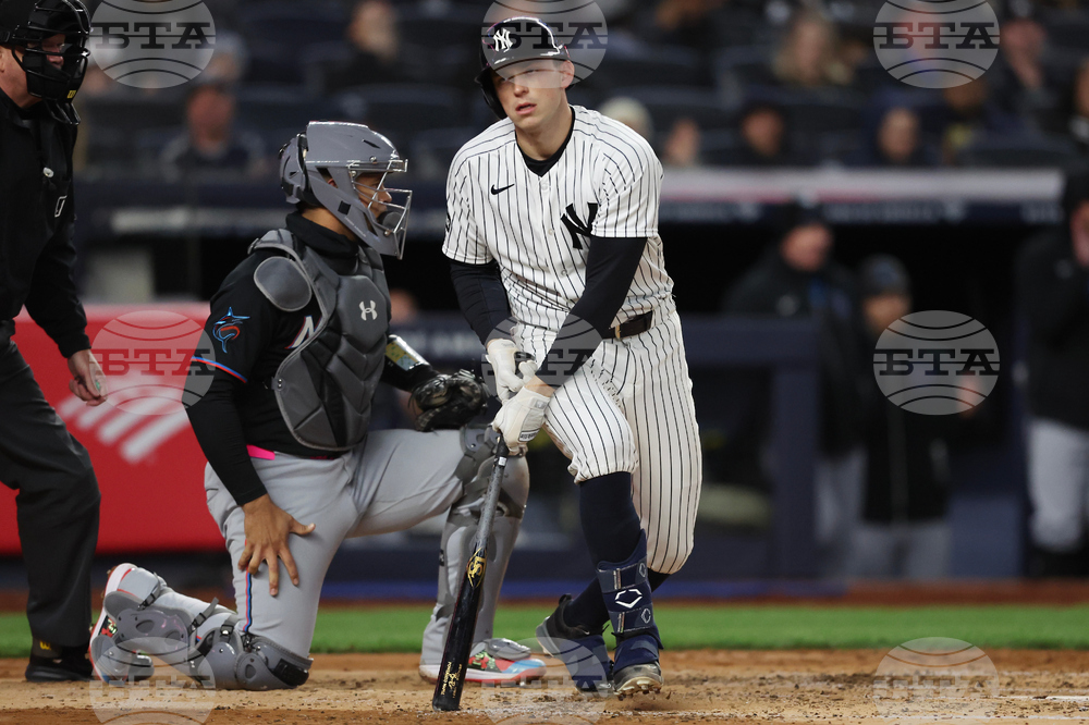 Marlins Yankees Baseball